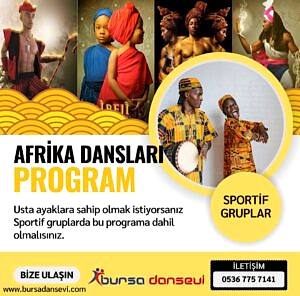 Bursa afrika dansları