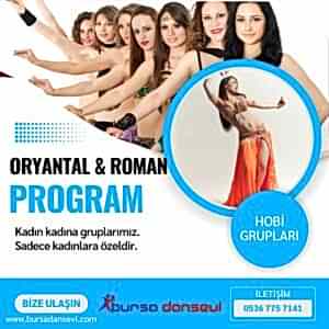 kadınlara özel dans kursu
